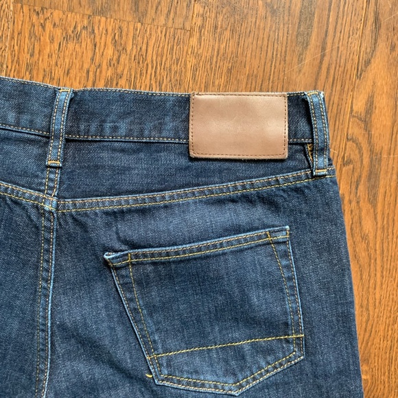 Boden Mens Jeans W 32 L 29 Blue Straight Denim Bootcut - Picture 4 of 5